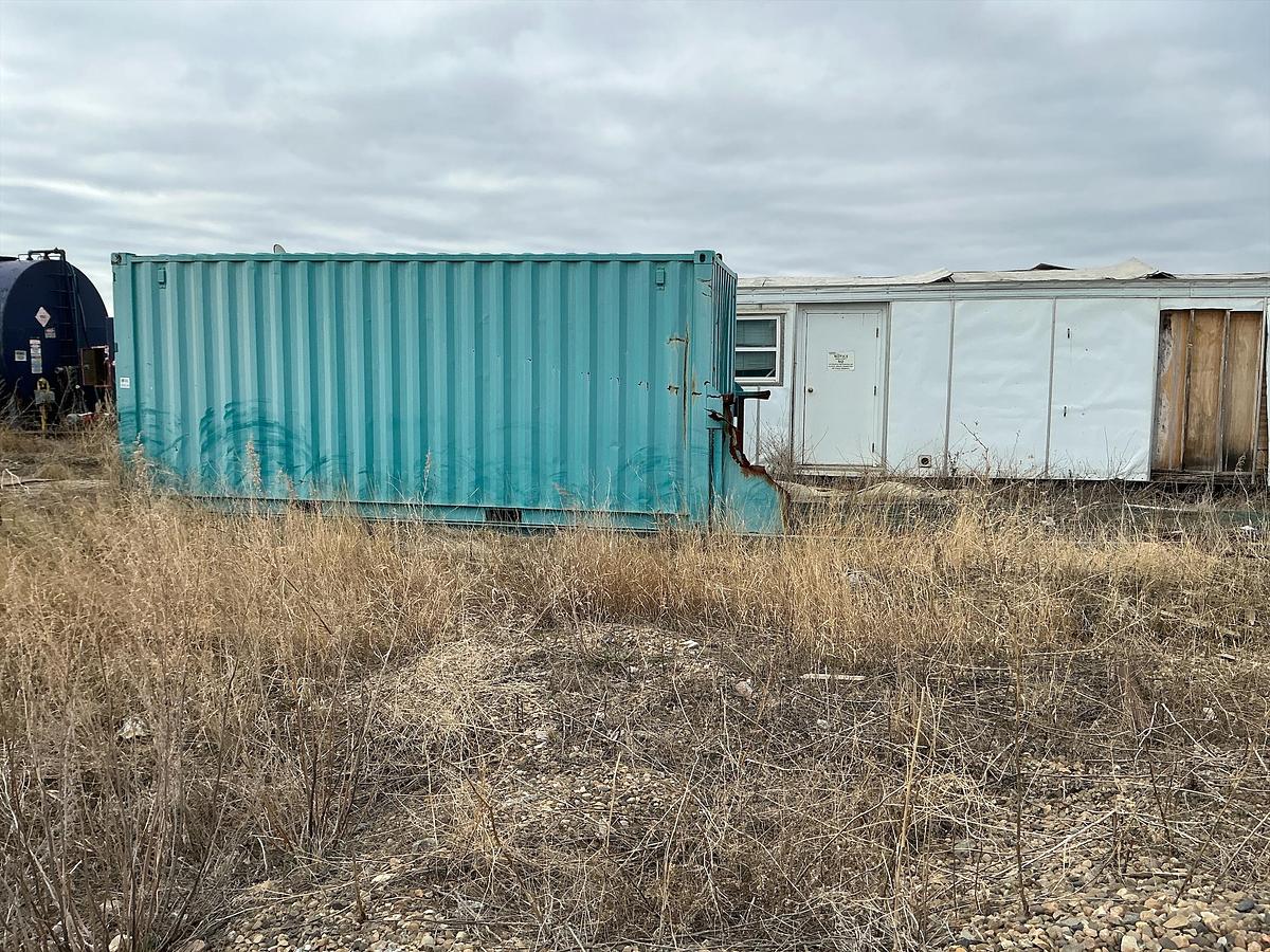 Used Welded Steel Connex w/Misc.