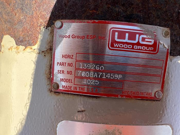 Used Weatherford ESP Horizontal Injection Pumps