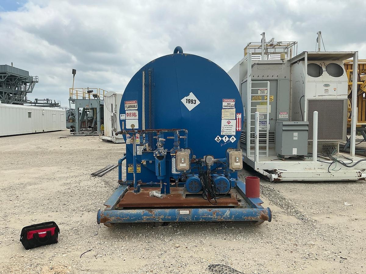 Used Fuel Tank, Welded Steel, H&P