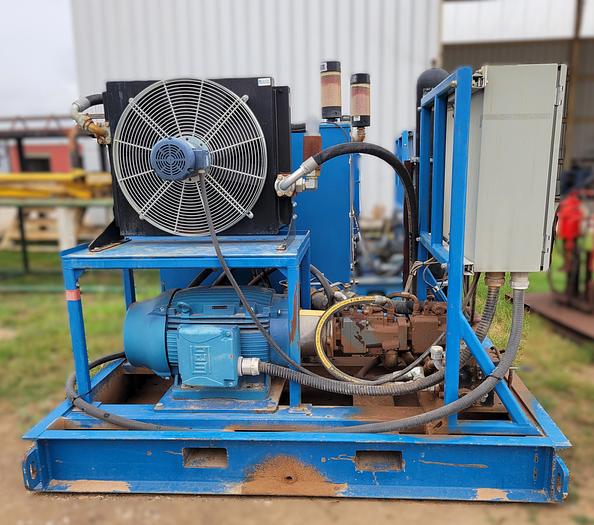 Used Portable Hydraulic Power Unit, Skid Mounted