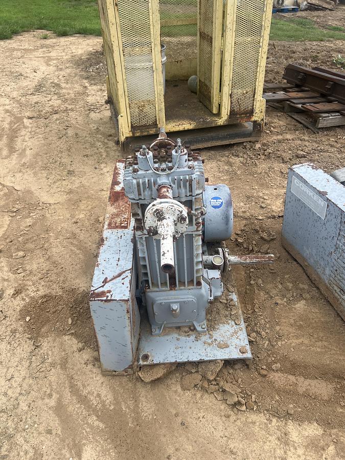 Used Corken Gas Compressor W/Marathon Electric Motor