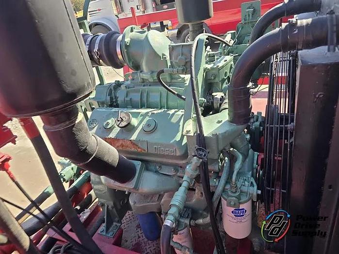 Used Hydraulic Power Swivel w/Detroit Engine Skidded