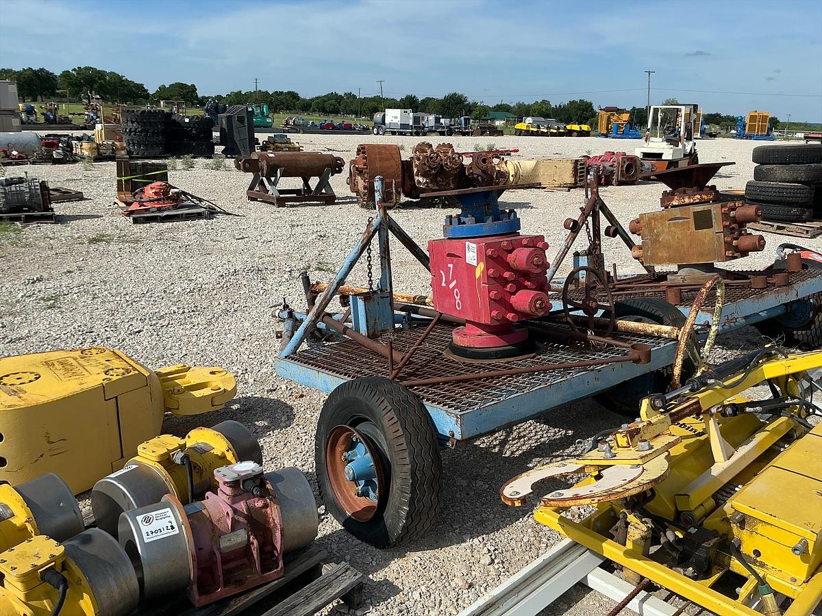 Used Manual Double Shutter BOP Trailered