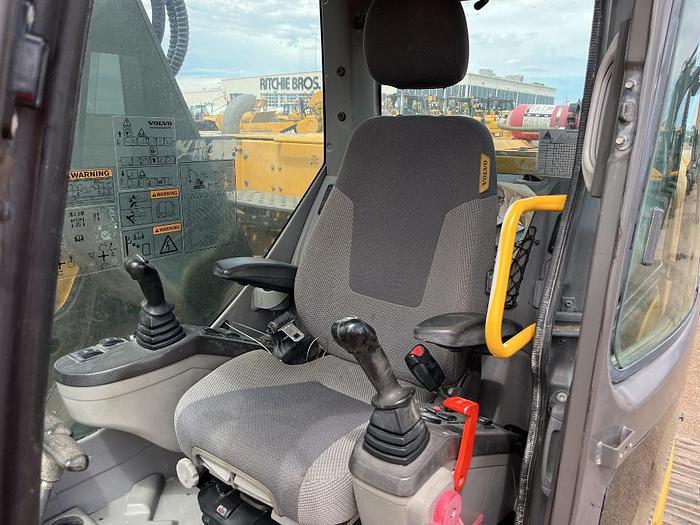 Used 2014 Volvo ECR305CL Tracked Excavator with Hydraulic Thumb