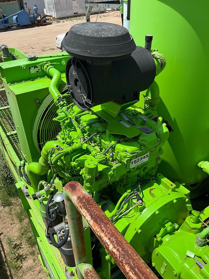 Used Isuzu Diesel Engine on Skids