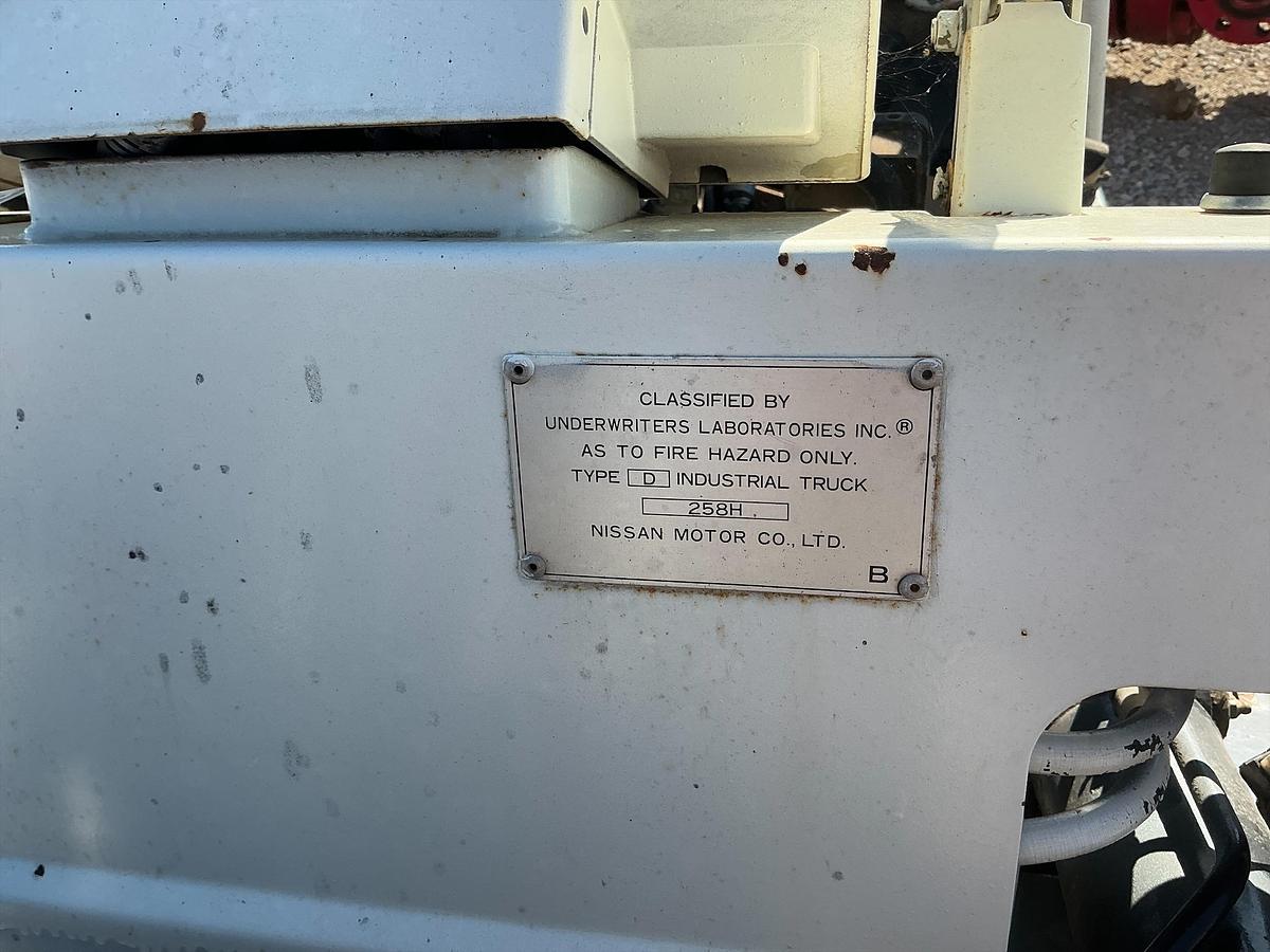 Used Nissan Forklift