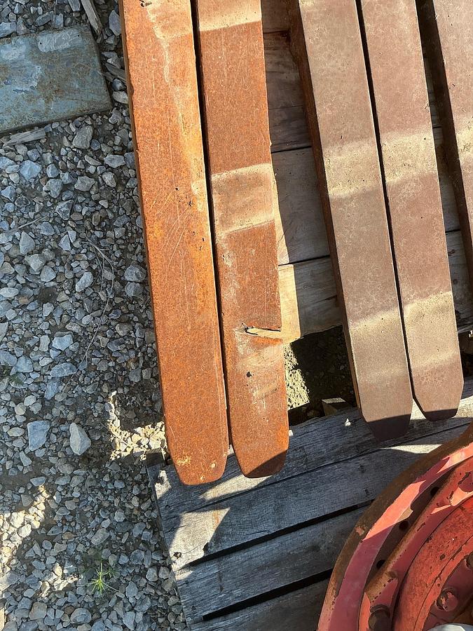 Used Forklift Tines, Variety, 4 Pairs