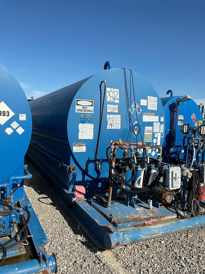 Used Welded Steel Fuel Tank H&P