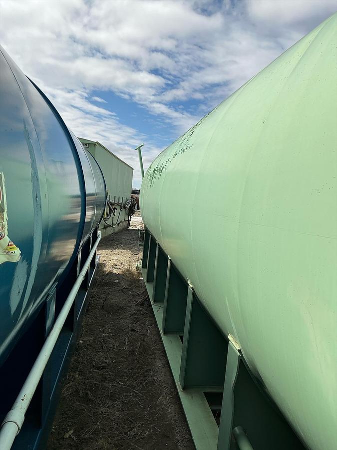 Used Welded Steel 15,000 Gallon Diesel Fuel Tank