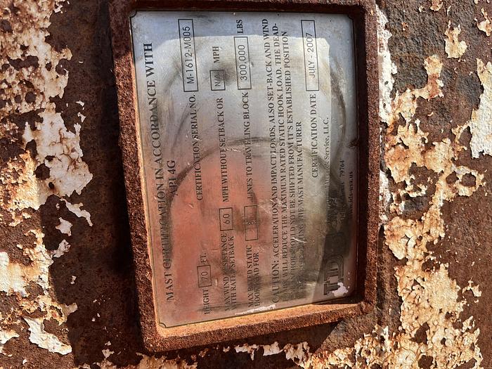 Used 2007 Aggressor Drill Rig