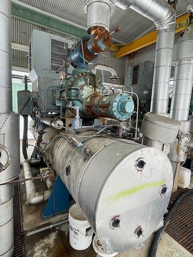 Used FRICK ROTARY SCREW COMPRESSOR RWB II 177