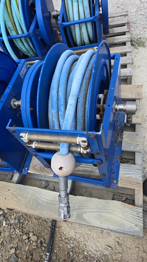 Used 3/4" Hydraulic Hose on Reel