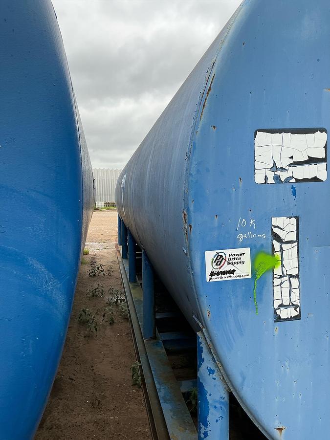 Used 10,000 Gallon Fuel Tank Skidded