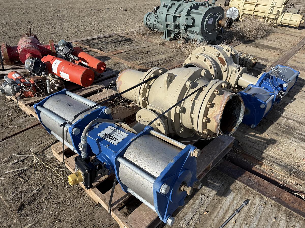 Used 2004 Morin Rotary actuator B-740U-S080