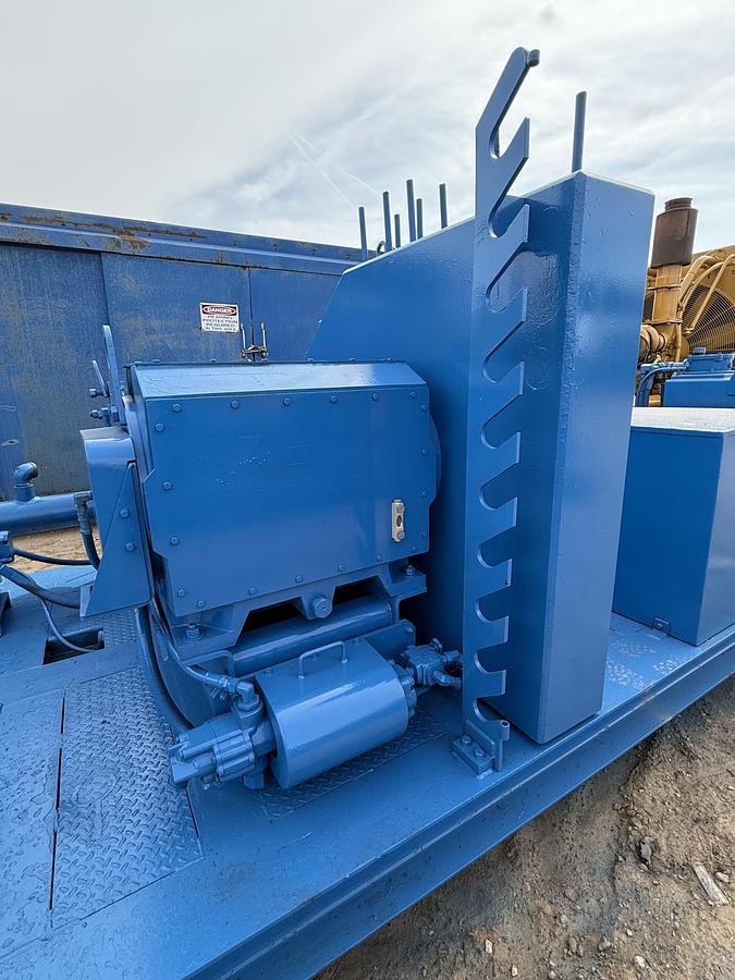 Used Kerr T-60 Triplex Pump Powered by C15 Engine