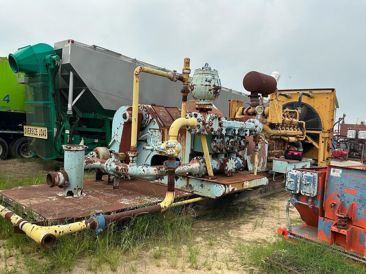 Used Mud Pump Skid