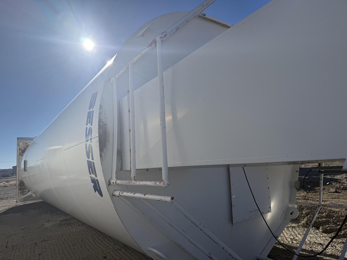 Used Besser 250 Ton Sand Silo