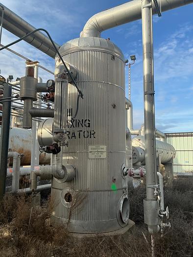 Used 54' X 15' X 593PSI, Vertical Separator