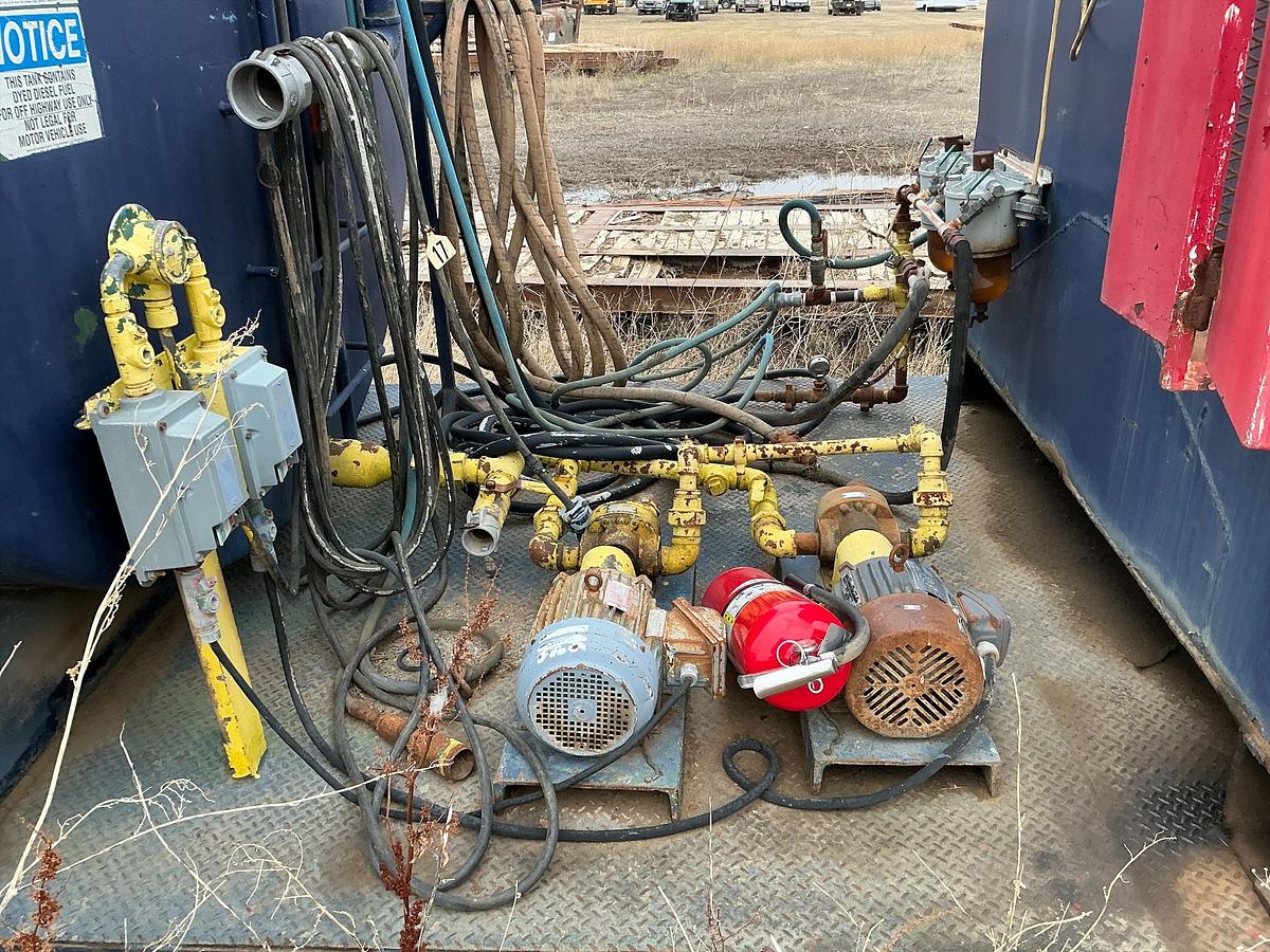 Used Welded Steel Fuel Tank w/Lubester