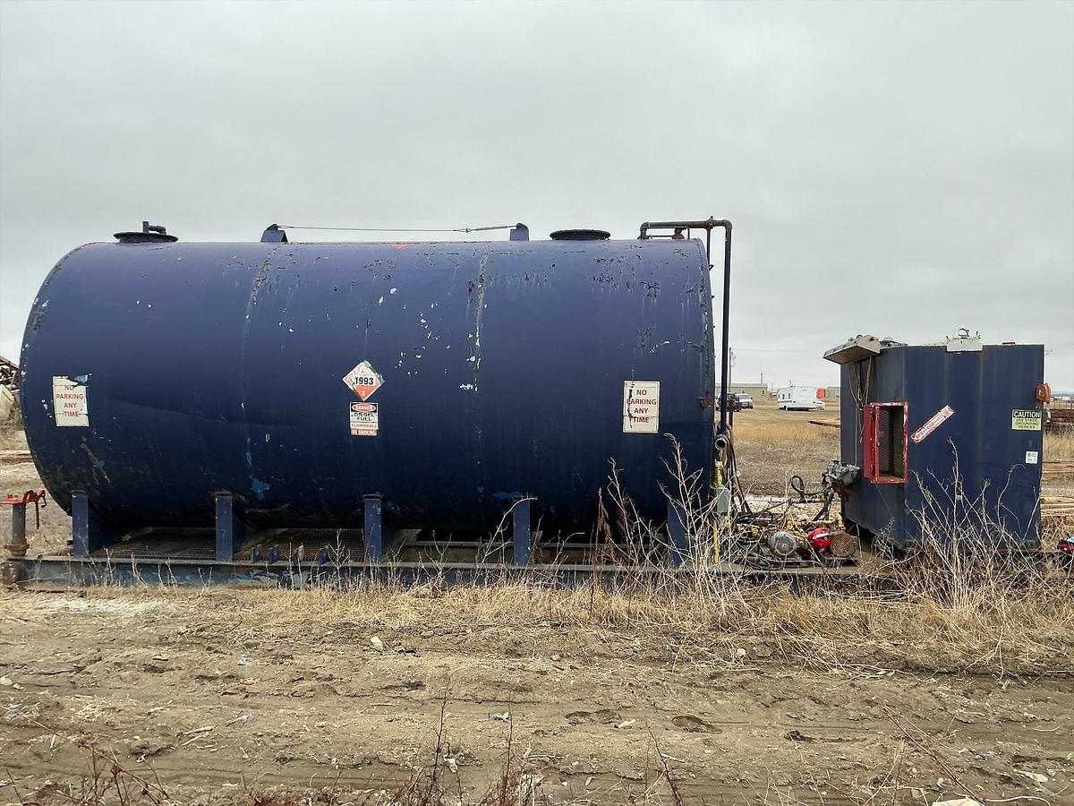 Used Welded Steel Fuel Tank w/Lubester