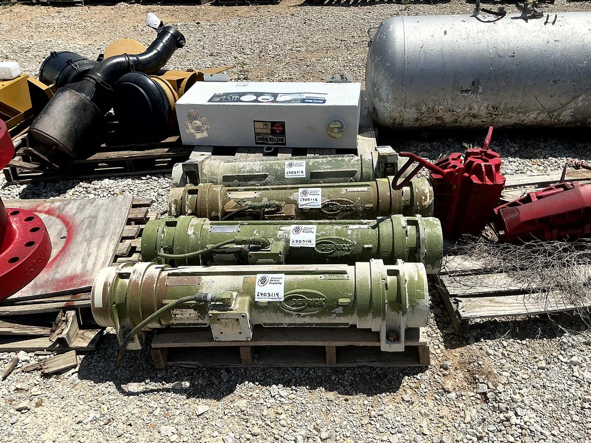 Used Derrick Electrical Industrial Vibrator