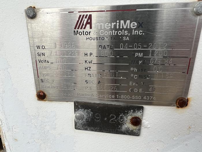 Used Emsco F1000 Mud Pump