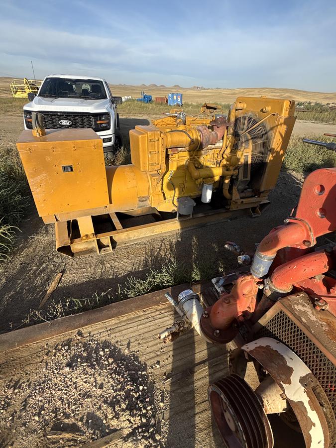 Used 2002 Cat 3406-C Diesel 260kw Generator