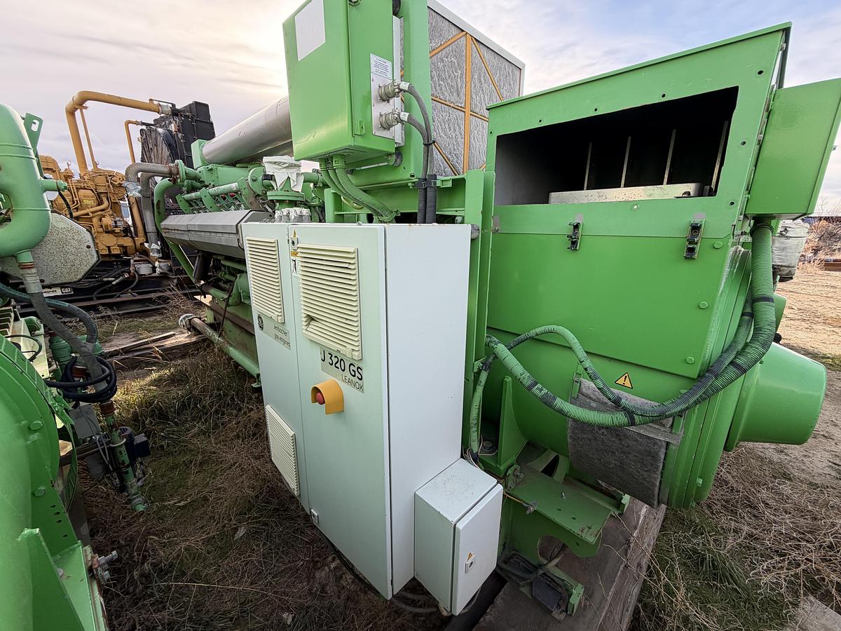 Used 2011 General Electric Jenbacher JGS 320 GS Natural Gas Generator 1712KW