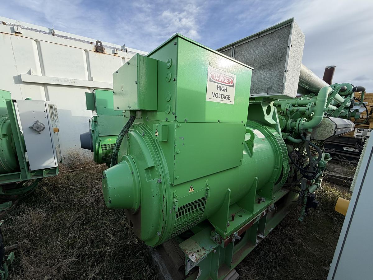 Used 2011 General Electric Jenbacher JGS 320 GS Natural Gas Generator 1712KW