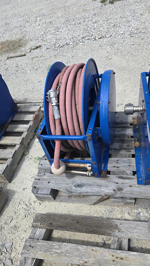 Used 3/4" Hydraulic Hose on Reel