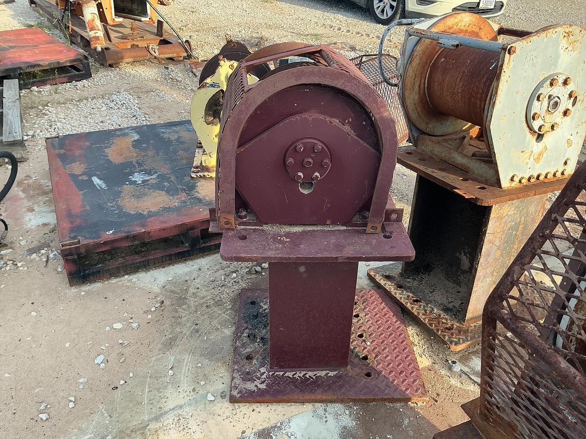 Used Braden Air Powered Tugger Winch
