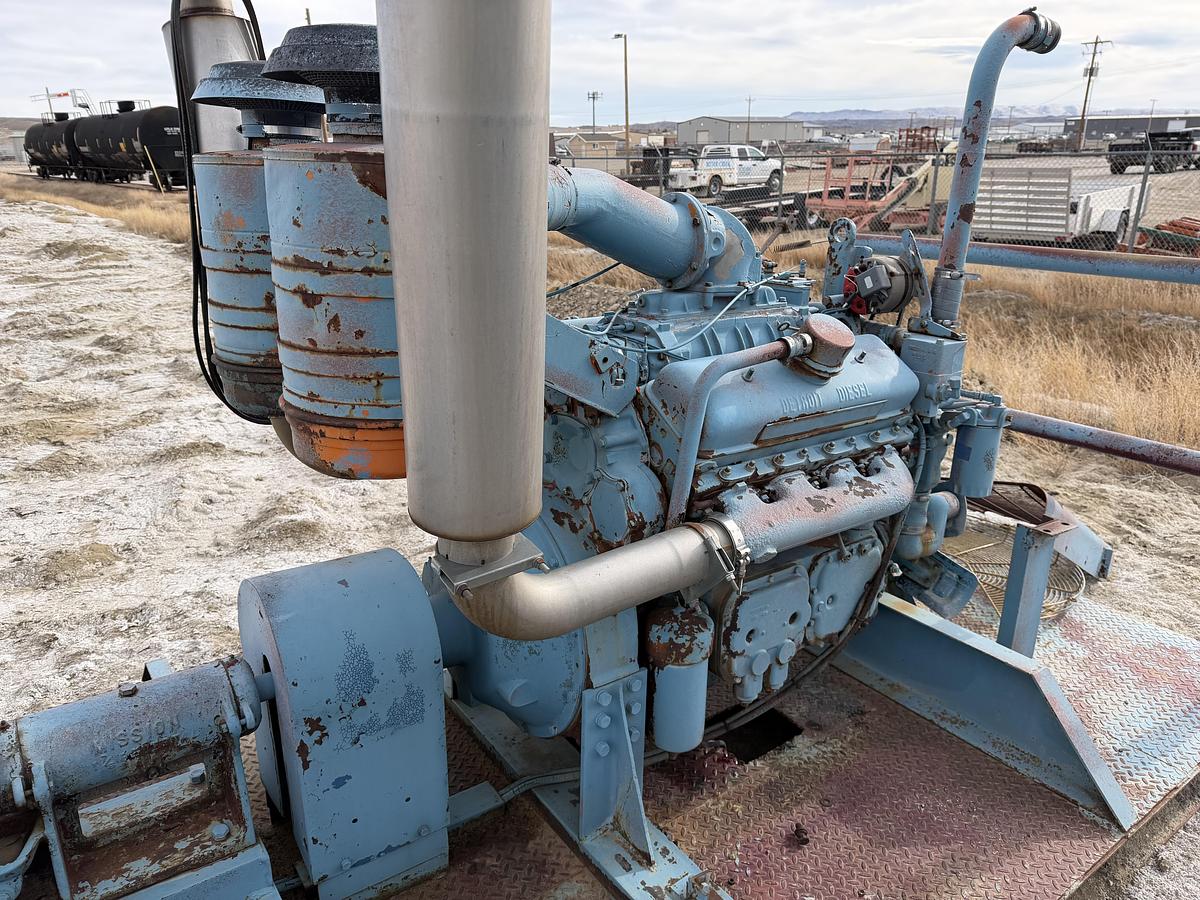 Used Skid Mounted Pump Mission Centrifugal Water Pump