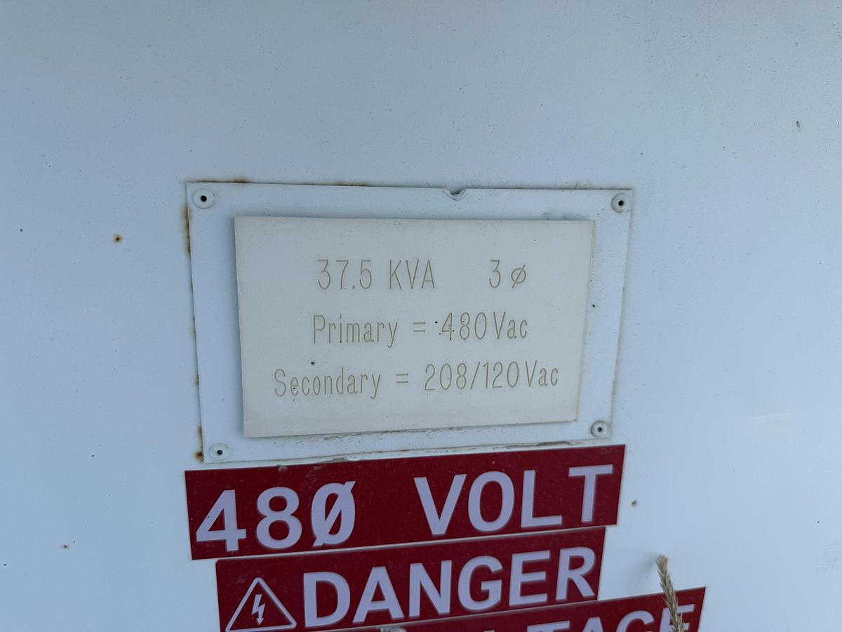 Used Transformer Switch Gear for Man Camps Rig #323