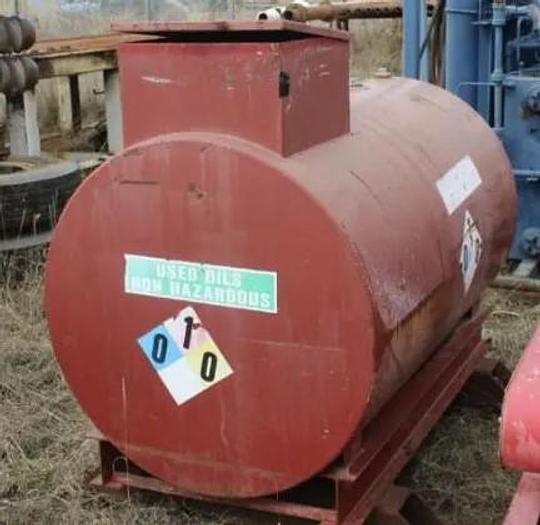 Used Disposal Tank 300 Gallon With Reservoir