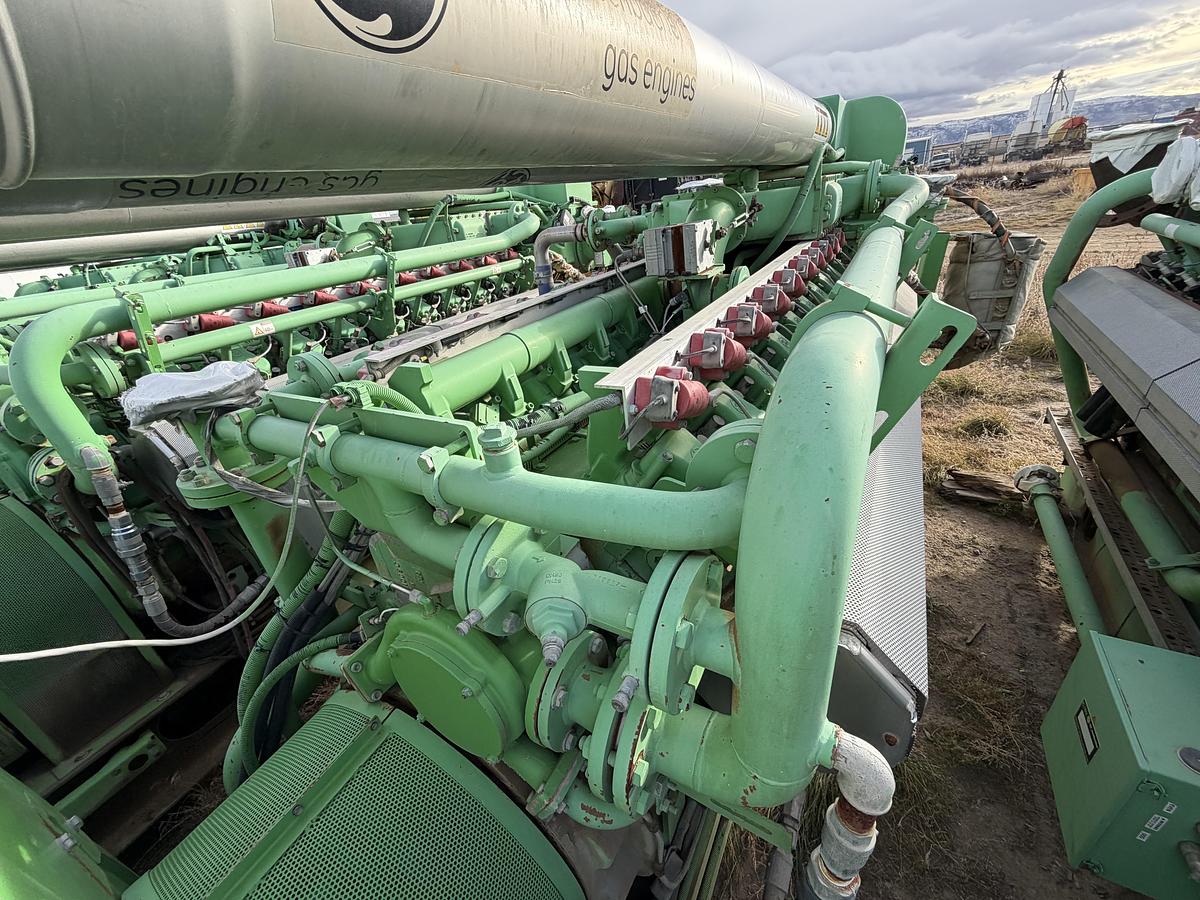 Used 2011 General Electric Jenbacher J320 Natural Gas Generator 1712KW