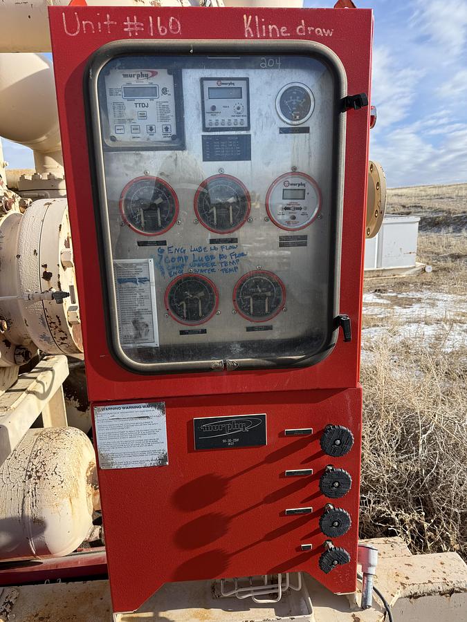 Used AJAX YK11 DAE Methane Compressor Unit