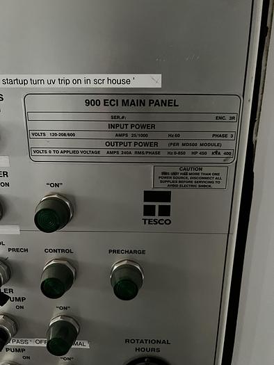 Used Tesco 500 Ton ECI 900hp