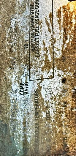 Used Cat 3512LE Natural Gas