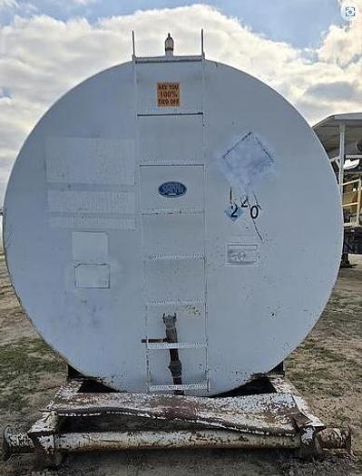 Used 12,000 Gallon Skidded Fuel Tank