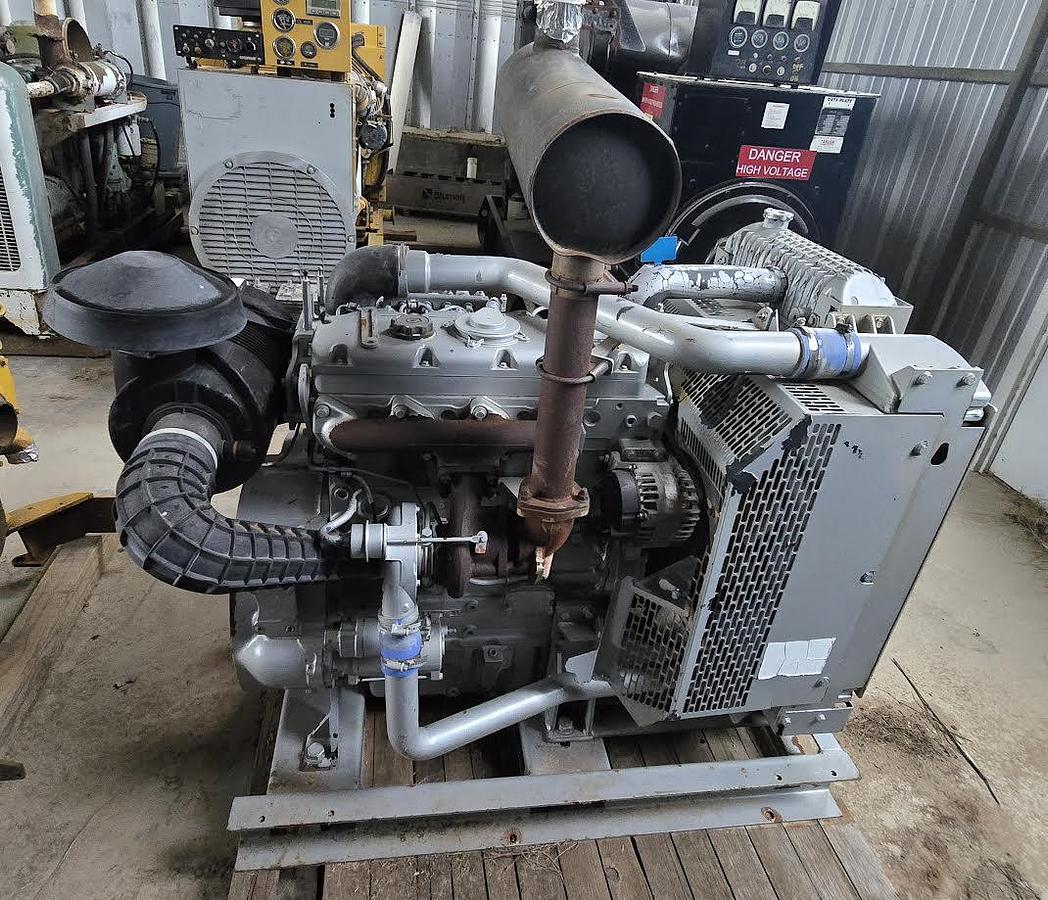 Used Cat C4.4 Skid Mounted Engine