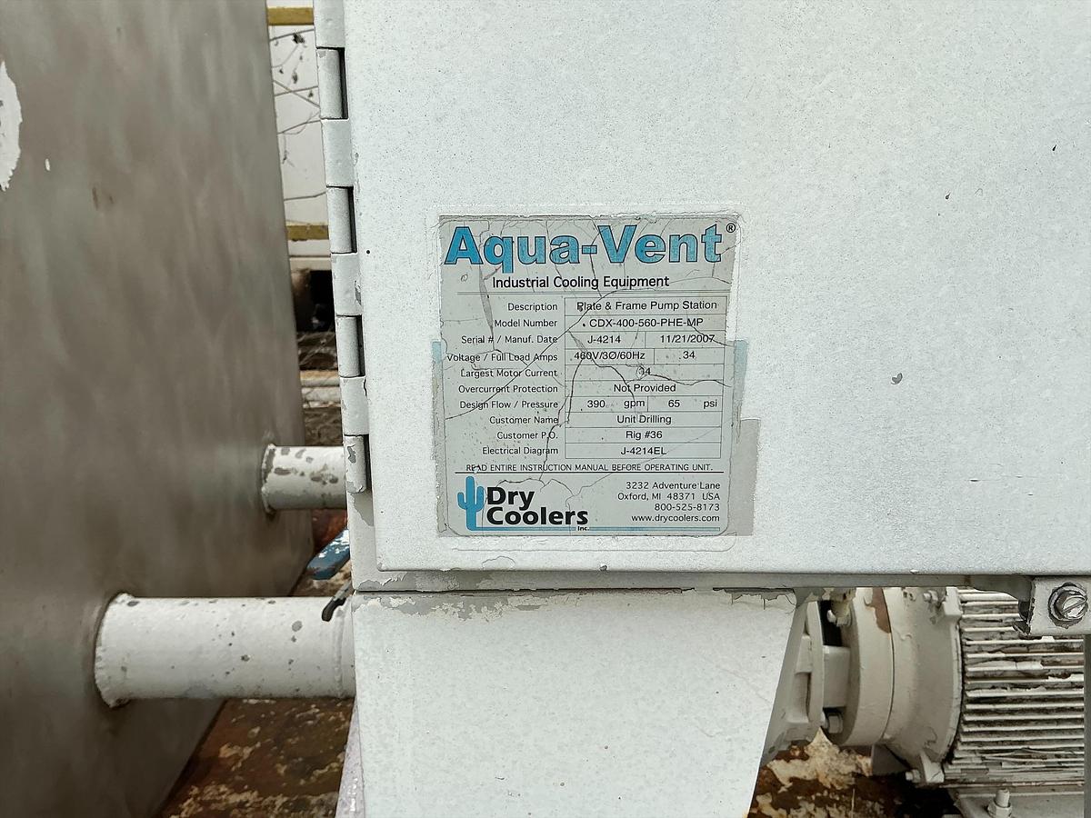 Used Aquavent Industrial Cooler 