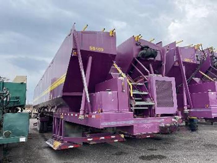 Used 2012 Convey 24 in x 56 ft Portable Unloading Trailer
