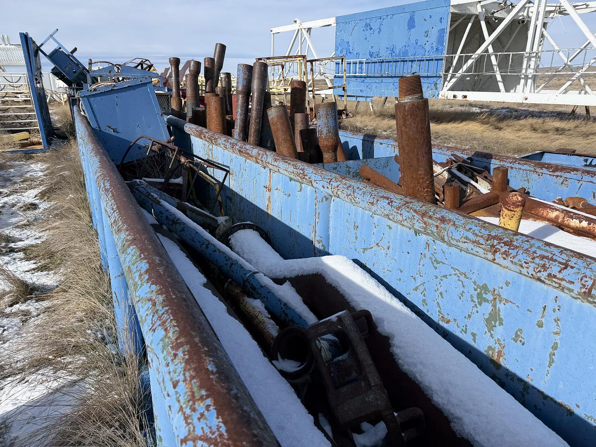 Used Junk Box with Lifting Subs, Wireline Units Rig #235