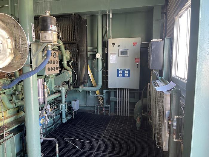 Used 2005 Cat Frick TDSH355L Caterpillar G3512LE Screw Compressor Package