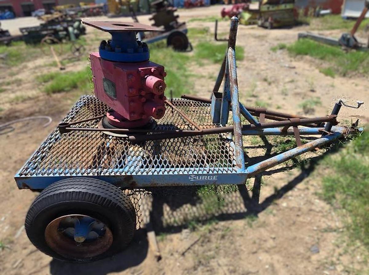 Used Manual Double Shutter BOP Trailered