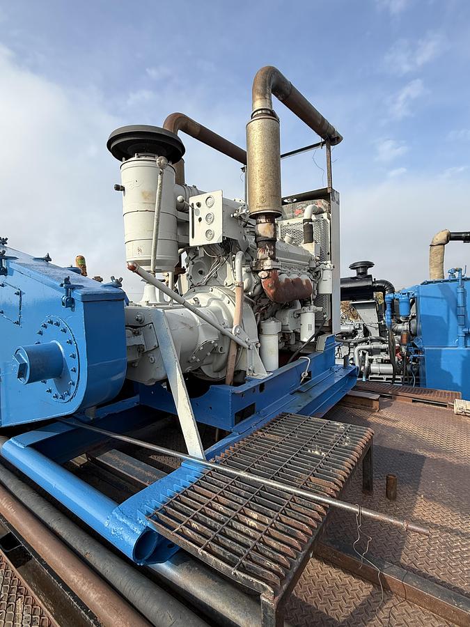 Used Gaso 3600 Trailer-Mounted Water Pump