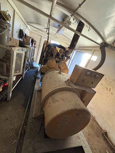 Used 2007 CAT C15 & CAT 353 Generator Shed