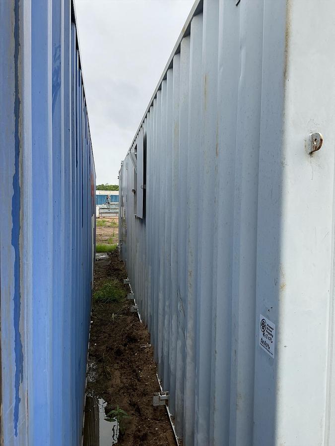 Used Lube Tank and Accumulator Skid