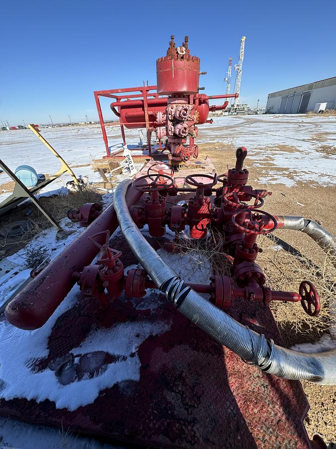 Used 5000 PSI CHOKE MANIFOLD