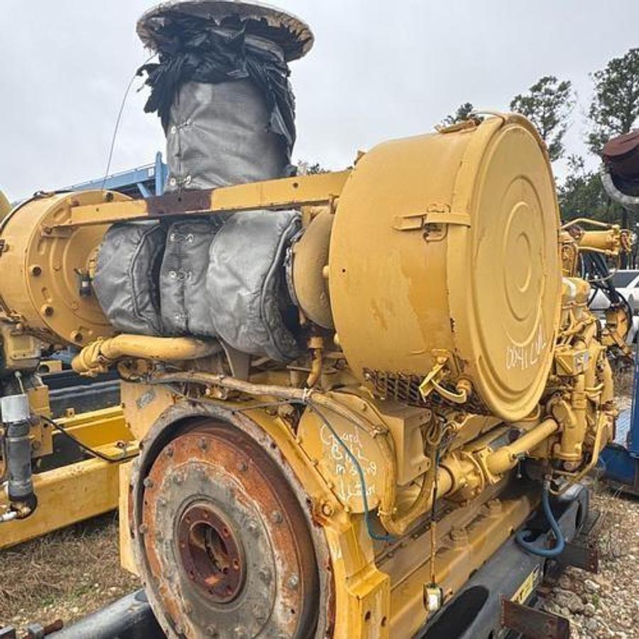 Used 2001 CAT 3512 B Engine w/Generator Drive